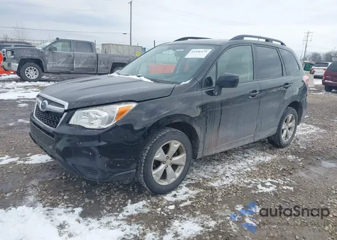 2015 Subaru Forester 2.5I Premium z USA, uszkodzony, nr VIN JF2SJADC2FH596451